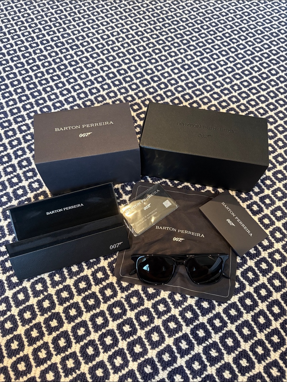 Barton Perreira 007 James Bond Limited Edition JOE Sunglasses BRAND NEW